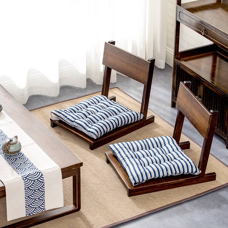 Elegant Dark Brown Bamboo Chair - Natural Wood Design for Stylish Living hsl-96