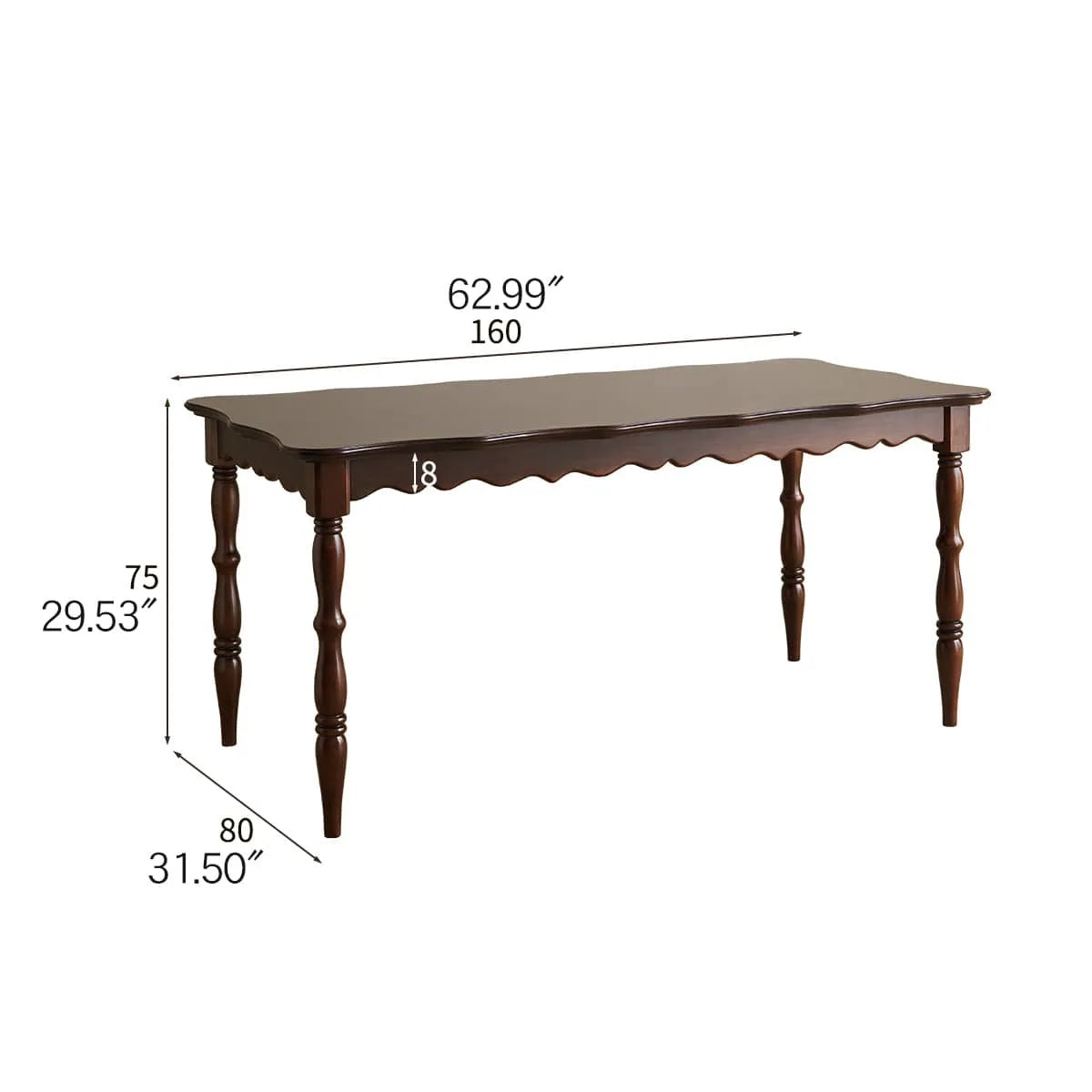 Exquisite Chinese Tulipwood Dining Table – Elegant Centerpiece for Your Home hsmjx-4158