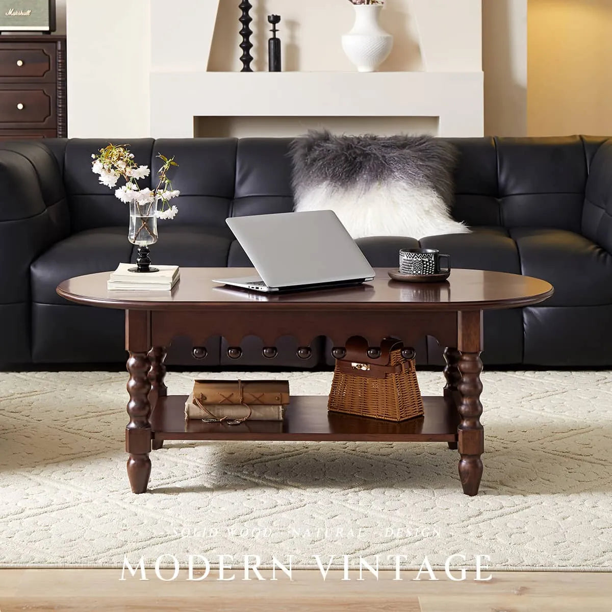 Elegant Coffee Table with Unique Craftsmanship in Chinese Tulipwood hsmjx-4159