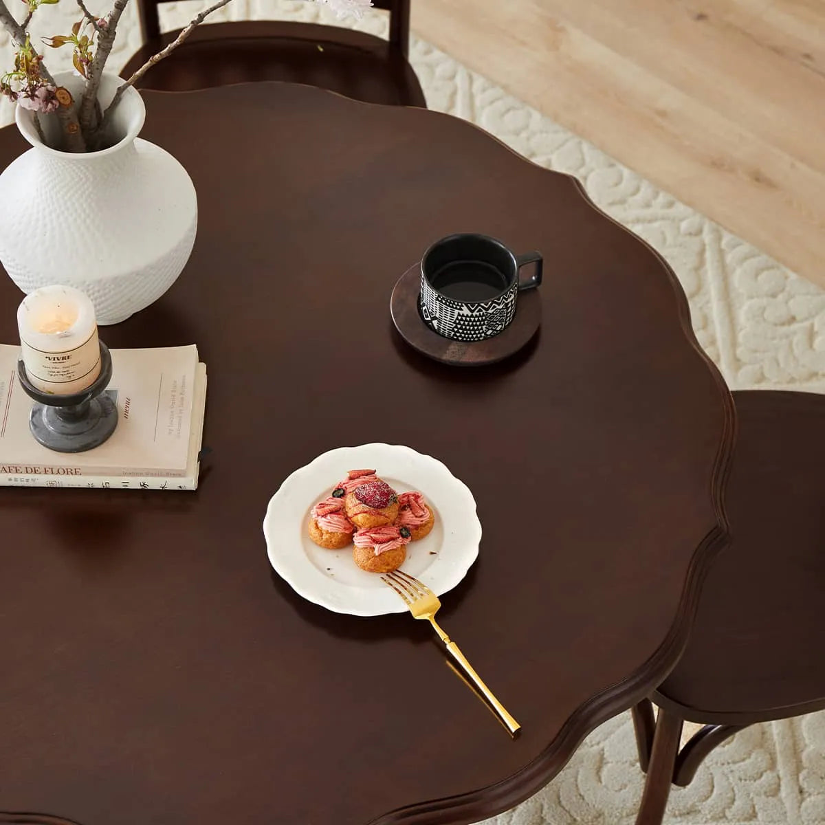 Elegant Dining Table Made from Luxurious Chinese Tulipwood - Perfect for Stylish Interiors hsmjx-4164