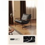 Stylish Red Oak Armchair with Down Stuffing Cotton-Ramie Upholstery - Modern Comfort for Your Home hsms-4913