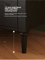 Stylish Ash Wood Bedside Cupboard with Drawer - Perfect Nightstand for Modern Bedrooms hsms-4914