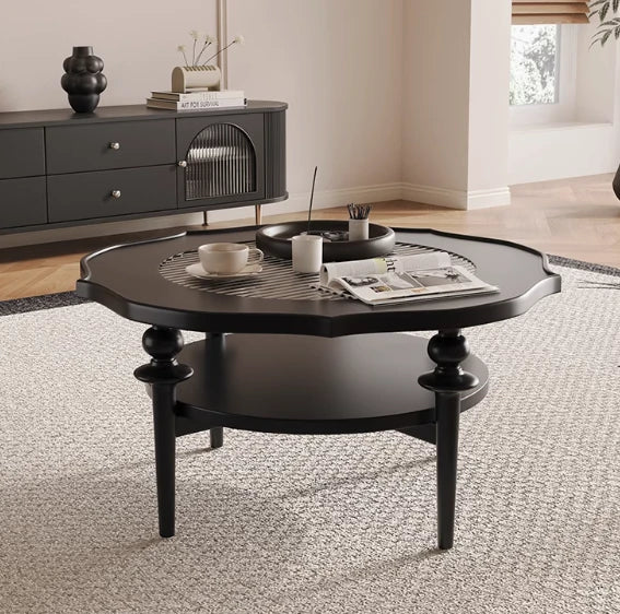 Elegant Glass Tea Table with Modern Design - Perfect for Living Room Décor! hsms-4915