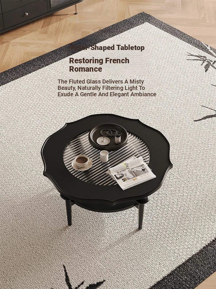 Elegant Glass Tea Table with Modern Design - Perfect for Living Room Décor! hsms-4915