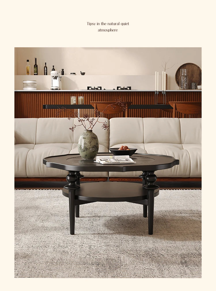 Elegant Glass Tea Table with Modern Design - Perfect for Living Room Décor! hsms-4915