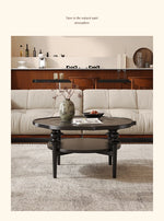 Elegant Glass Tea Table with Modern Design - Perfect for Living Room Décor! hsms-4915