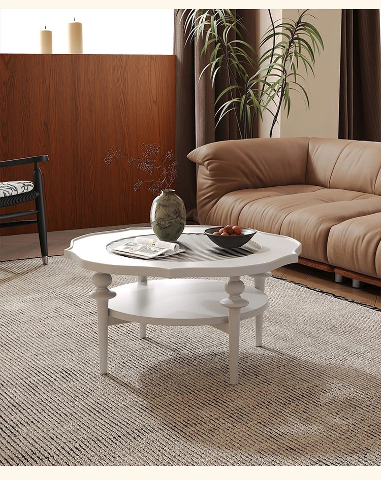 Elegant Glass Tea Table with Modern Design - Perfect for Living Room Décor! hsms-4915