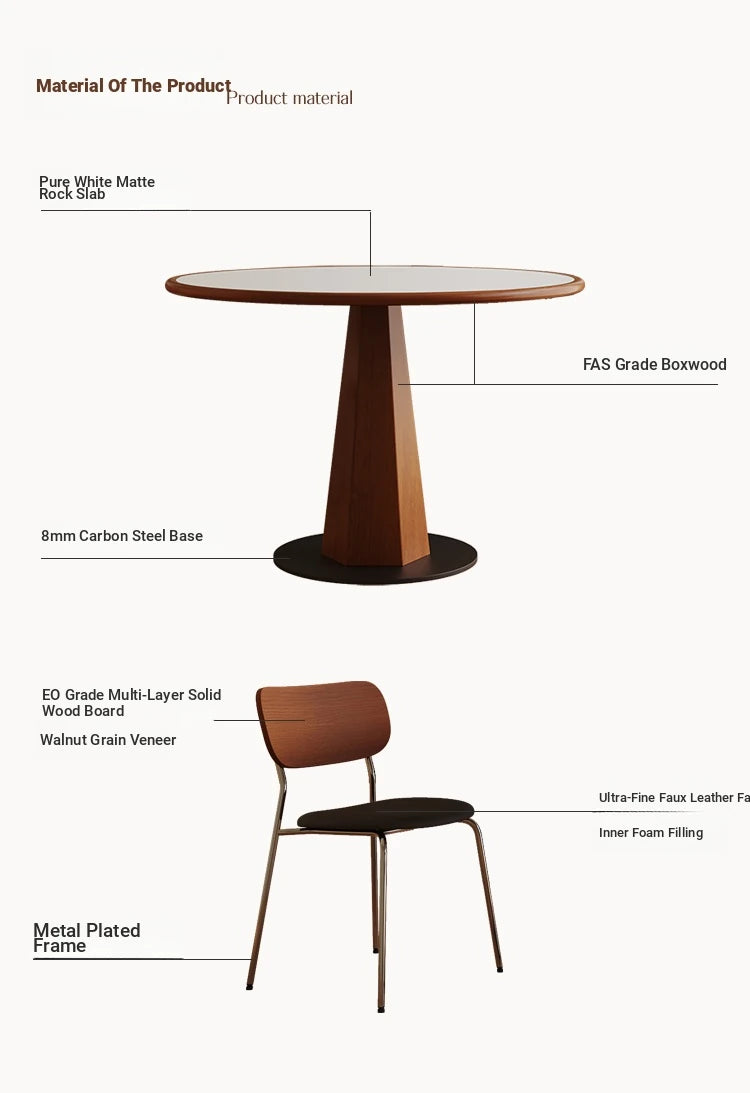 Modern Multi-Layer Board Dining Chair with PU Leather Upholstery - Stylish and Comfortable Seating Solution for Your Home hsms-4921