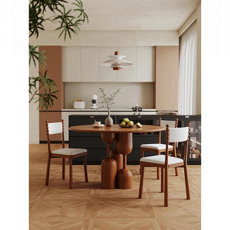 Solid Wood Chair - Elegant Design for Modern Dining Spaces - Durable and Stylish Furniture hsms-4924