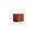 Stylish Multi-Layer Board Cabinet with Unique Circular Design - Modern Storage Solution for Your Home hsms-4925