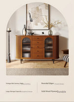 Elegant Multi-Layer Board Cabinet with Glass Doors and Stylish Design – Perfect for Modern Home Décor hsms-4928
