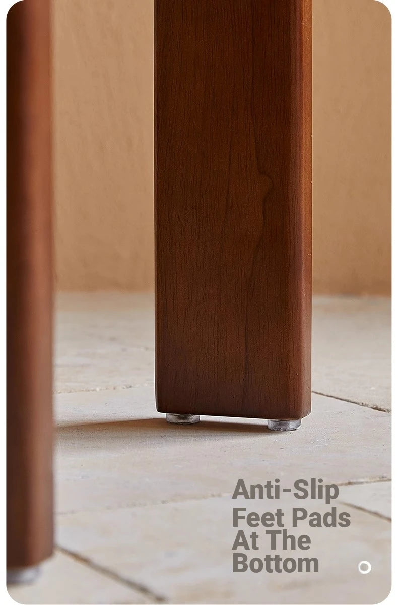 Stylish Ash Wood Chair with PU Leather Seat - Modern Design for Any Space hsms-4934