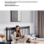 Stylish Red Oak Pine Bed Frame with Elegant Headboard – Perfect Blend of Comfort and Chic Design for Your Bedroom hsxz-2157