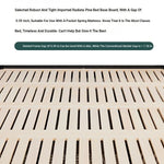 Stylish Red Oak Pine Bed Frame with Elegant Headboard – Perfect Blend of Comfort and Chic Design for Your Bedroom hsxz-2157