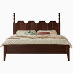 Elegant Solid Wood Bed - Multi-Layer Board Chinese Fir Frame for Stylish Bedrooms hsxz-2158