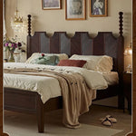 Elegant Solid Wood Bed - Multi-Layer Board Chinese Fir Frame for Stylish Bedrooms hsxz-2158