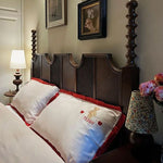 Elegant Solid Wood Bed - Multi-Layer Board Chinese Fir Frame for Stylish Bedrooms hsxz-2158