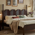 Elegant Solid Wood Bed - Multi-Layer Board Chinese Fir Frame for Stylish Bedrooms hsxz-2158