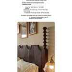 Elegant Solid Wood Bed - Multi-Layer Board Chinese Fir Frame for Stylish Bedrooms hsxz-2158