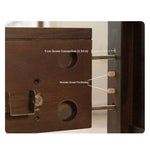 Elegant Solid Wood Bed - Multi-Layer Board Chinese Fir Frame for Stylish Bedrooms hsxz-2158