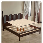 Elegant Solid Wood Bed - Multi-Layer Board Chinese Fir Frame for Stylish Bedrooms hsxz-2158