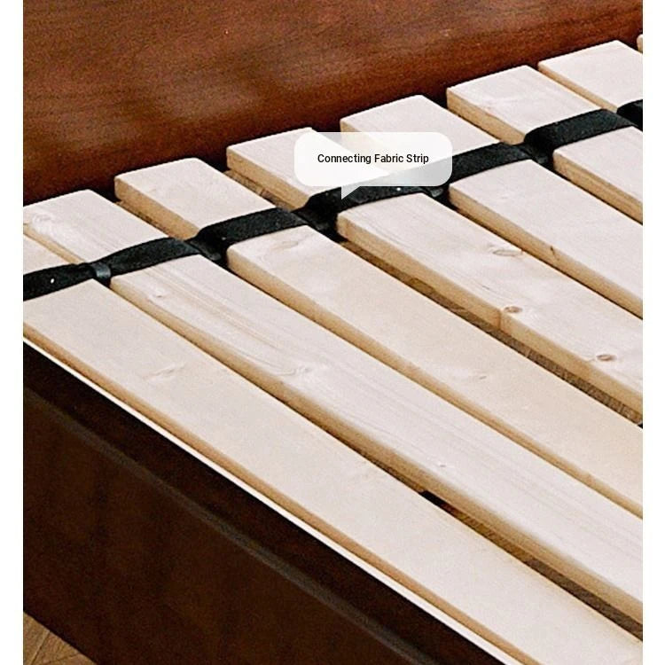 Elegant Solid Wood Bed - Multi-Layer Board Chinese Fir Frame for Stylish Bedrooms hsxz-2158