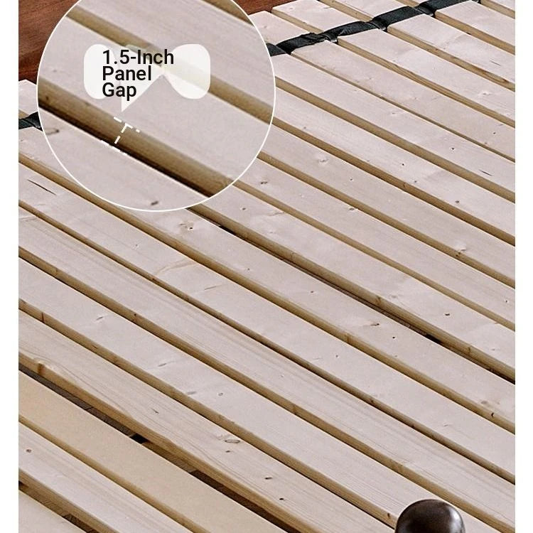 Elegant Solid Wood Bed - Multi-Layer Board Chinese Fir Frame for Stylish Bedrooms hsxz-2158