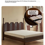 Elegant Solid Wood Bed - Multi-Layer Board Chinese Fir Frame for Stylish Bedrooms hsxz-2158