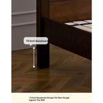 Elegant Solid Wood Bed - Multi-Layer Board Chinese Fir Frame for Stylish Bedrooms hsxz-2158