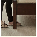 Elegant Solid Wood Bed - Multi-Layer Board Chinese Fir Frame for Stylish Bedrooms hsxz-2158