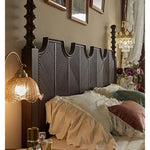 Elegant Solid Wood Bed - Multi-Layer Board Chinese Fir Frame for Stylish Bedrooms hsxz-2158