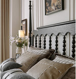 Stylish Red Oak & Pine Bed Frame - Modern Design for Your Bedroom Sanctuary hsxz-2159