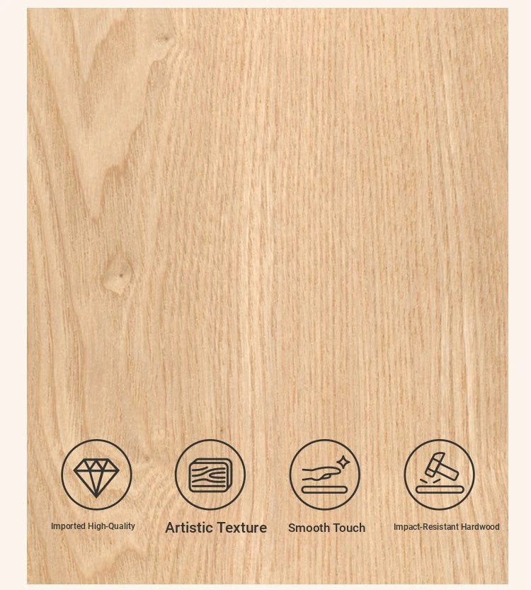 Stylish Red Oak & Pine Bed Frame - Modern Design for Your Bedroom Sanctuary hsxz-2159
