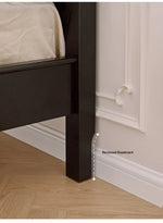 Stylish Red Oak & Pine Bed Frame - Modern Design for Your Bedroom Sanctuary hsxz-2159