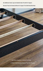 Elegant Red Oak Solid Wood Bed with Suede and Foam Comfort - Modern Multi-Layer Design for Stylish Bedrooms hsxz-2162