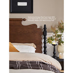 Elegant Solid Red Oak Bed Frame - Sturdy Design with Long Planks, No Splicing for Ultimate Comfort hsxz-2163