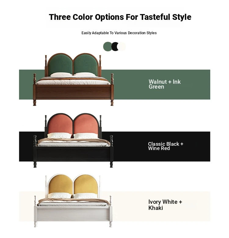 Stylish Pile Fabric Bed with Elegant Ash Wood Frame - Cozy Foam and Pine Design for Ultimate Comfort hsxz-2166