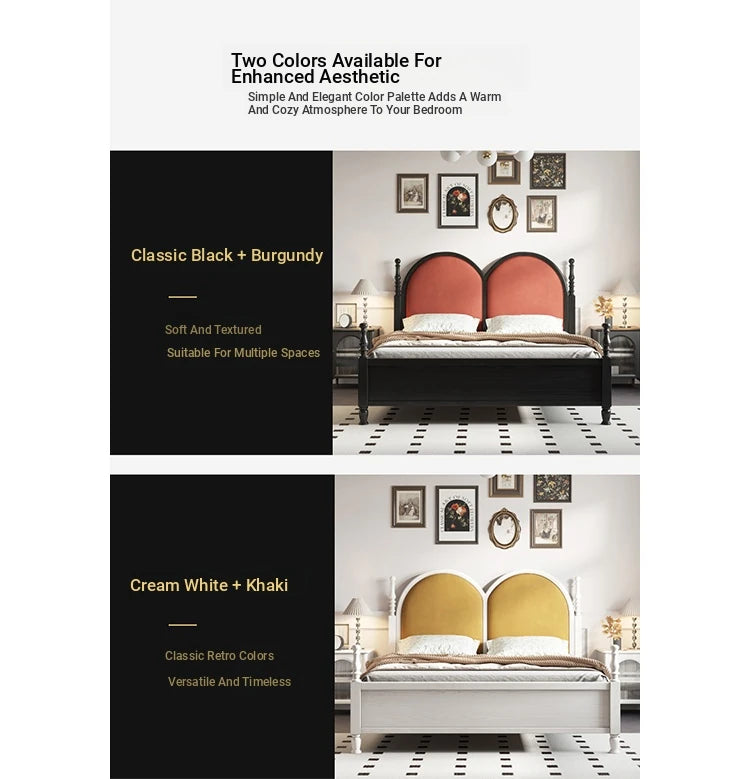 Stylish Pile Fabric Bed with Elegant Ash Wood Frame - Cozy Foam and Pine Design for Ultimate Comfort hsxz-2166