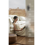 Elegant Linen Sofa with Plush Down and Silk Floss Cushions – Modern Comfort Design hsxz-2172