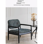 Stylish Solid Wood Chair with Cozy Cotton-Ramie Cushion - Modern Ash Wood Accent Seat for Living Room or Office hsxz-2173