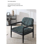 Stylish Solid Wood Chair with Cozy Cotton-Ramie Cushion - Modern Ash Wood Accent Seat for Living Room or Office hsxz-2173