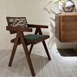 Stylish Foam Upholstered Armchair with Ash Wood Frame - Modern Pile Fabric Accent Chair hsxz-2175