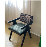 Stylish Foam Upholstered Armchair with Ash Wood Frame - Modern Pile Fabric Accent Chair hsxz-2175