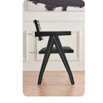 Stylish Foam Upholstered Armchair with Ash Wood Frame - Modern Pile Fabric Accent Chair hsxz-2175
