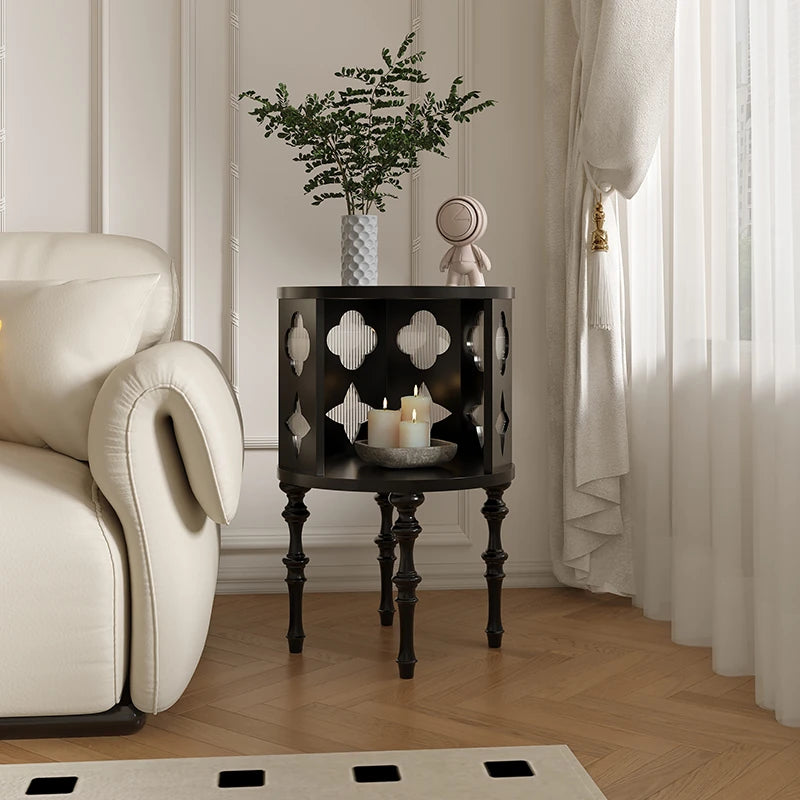 Elegant Glass Tea Table with Multi-Layer Board Design - Stylish Decorative Accent for Living Room hsxz-2178