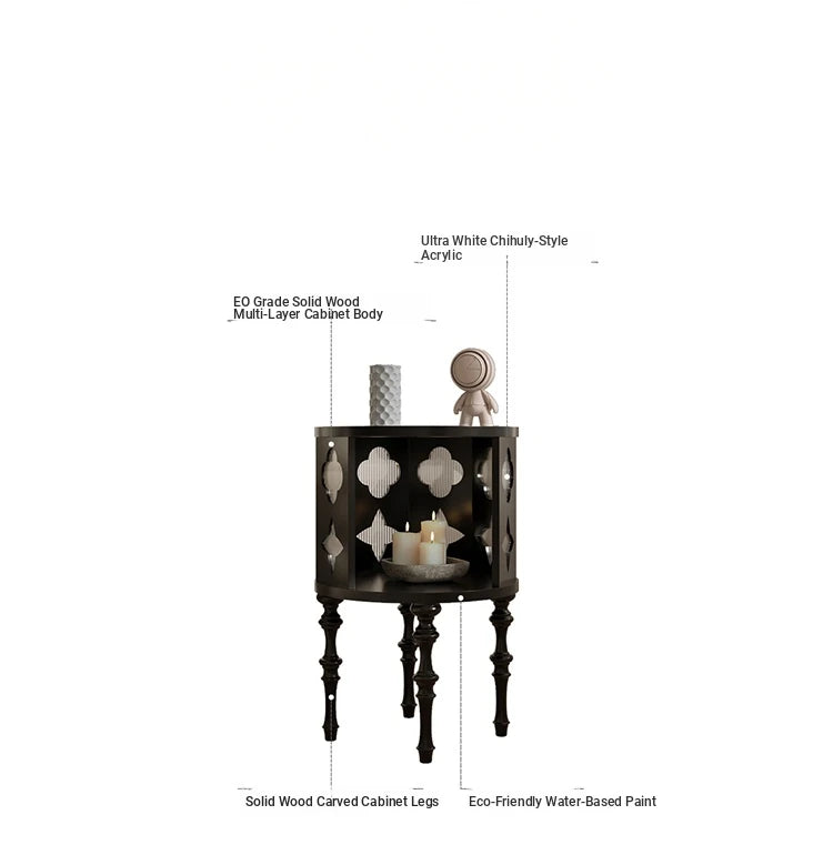 Elegant Glass Tea Table with Multi-Layer Board Design - Stylish Decorative Accent for Living Room hsxz-2178