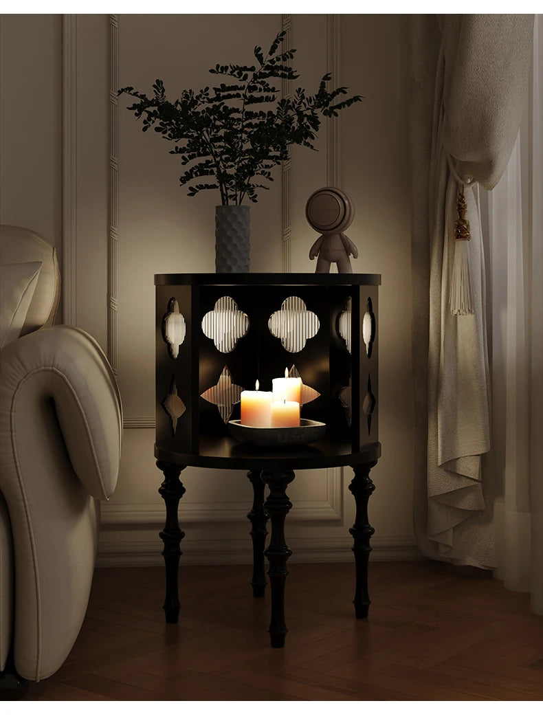 Elegant Glass Tea Table with Multi-Layer Board Design - Stylish Decorative Accent for Living Room hsxz-2178
