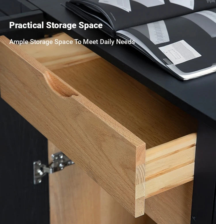 Modern Multi-Layer Board Glass Cabinet - Stylish Storage Solution for Your Home hsxz-2180