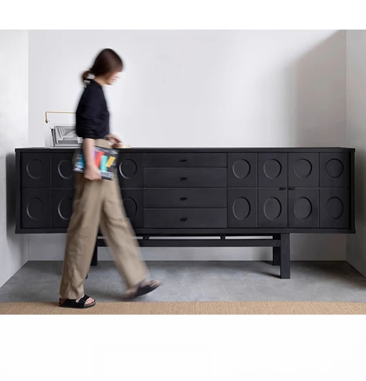 Modern Multi-Layer Board Glass Cabinet - Stylish Storage Solution for Your Home hsxz-2180