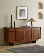 Stylish Solid Wood Cabinet – Perfect Height for Easy Access and Elegant Storage Solution hsxz-2187